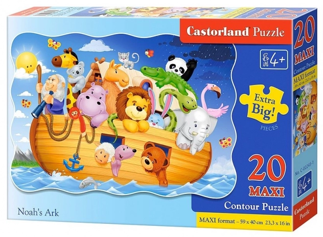 maxi noah's ark puzzle 20 pieces