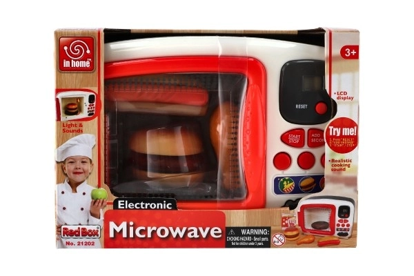 Electronic Plastic Microwave with Accessories