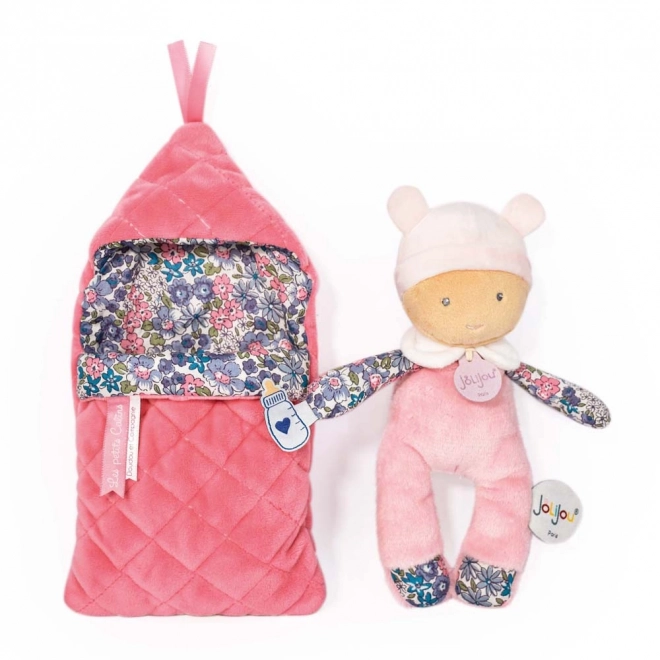 Doudou Doll with Removable Blanket 20 cm