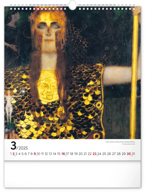 Wall Calendar Gustav Klimt 2025