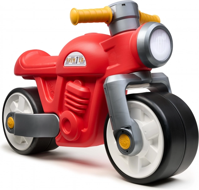 Children's Balance Bike Retro Motorcycle Red 1+