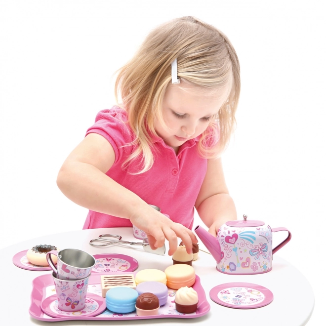 Children's Tea Set with Pastry Stand