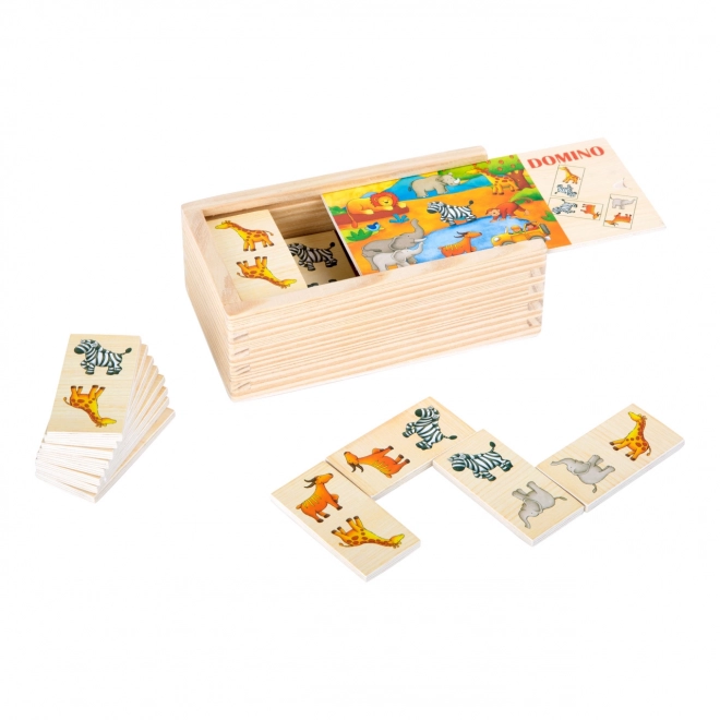 Wooden Safari Domino