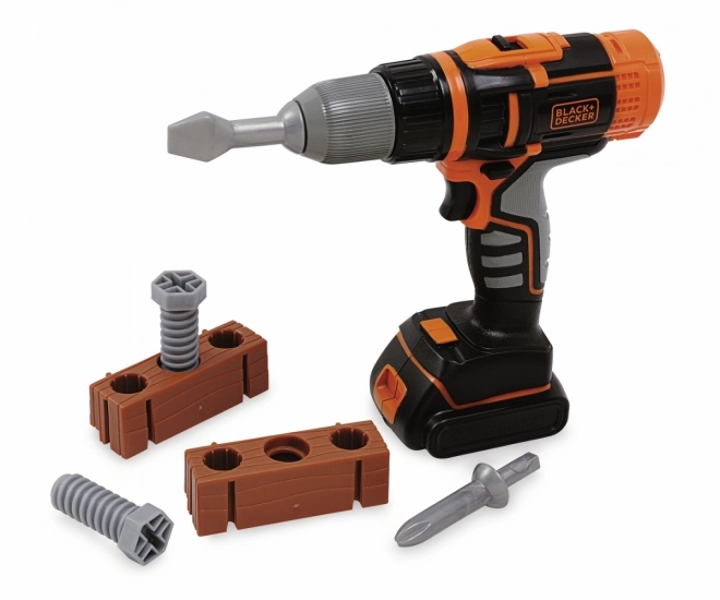 Black & Decker Mechanical Cordless Drill Driver Toy