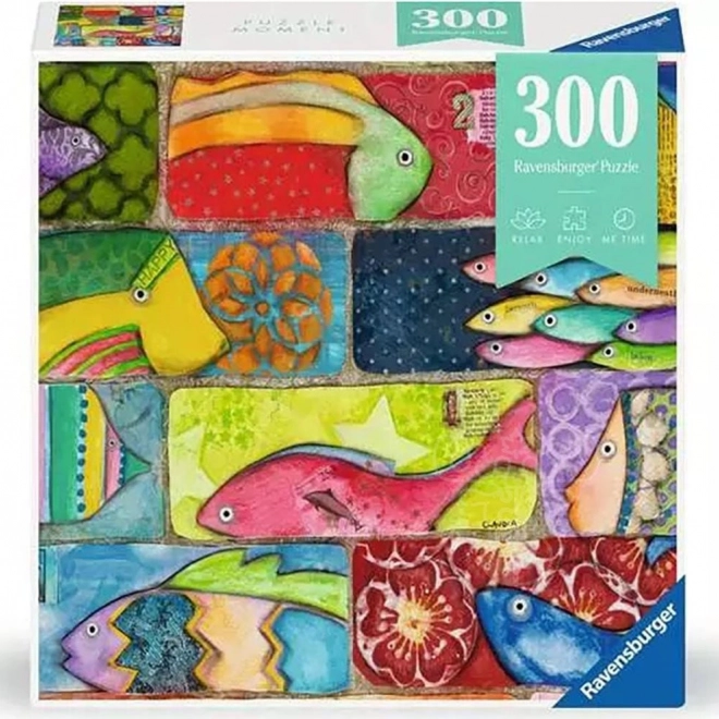 Puzzle Ravensburger Pesci 300 pezzi