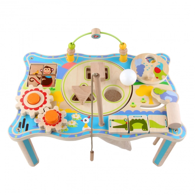 Wooden Jungle Expedition Activity Table