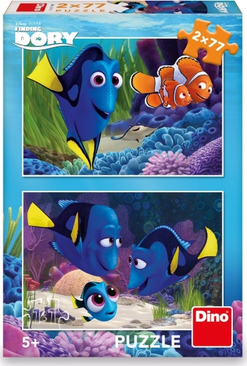 Puzzle Dino Finding Dory 2×77 pieces