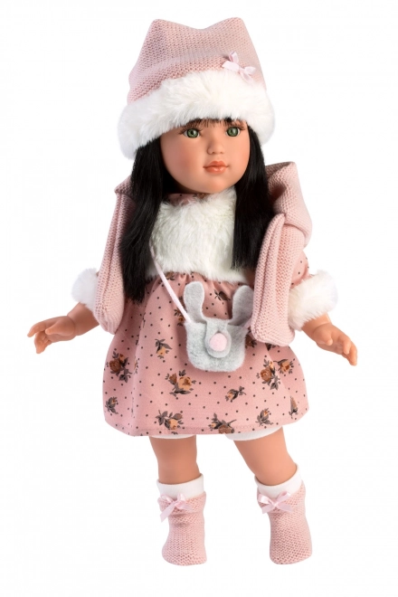 Realistic Doll with Soft Cloth Body 40 cm