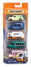 Matchbox Car Five-Pack