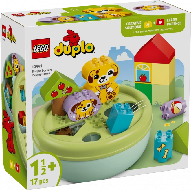 LEGO Duplo Triedenie tvarov Domček pre šteniatka