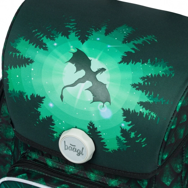 Baagl School Backpack Ergo Dragon