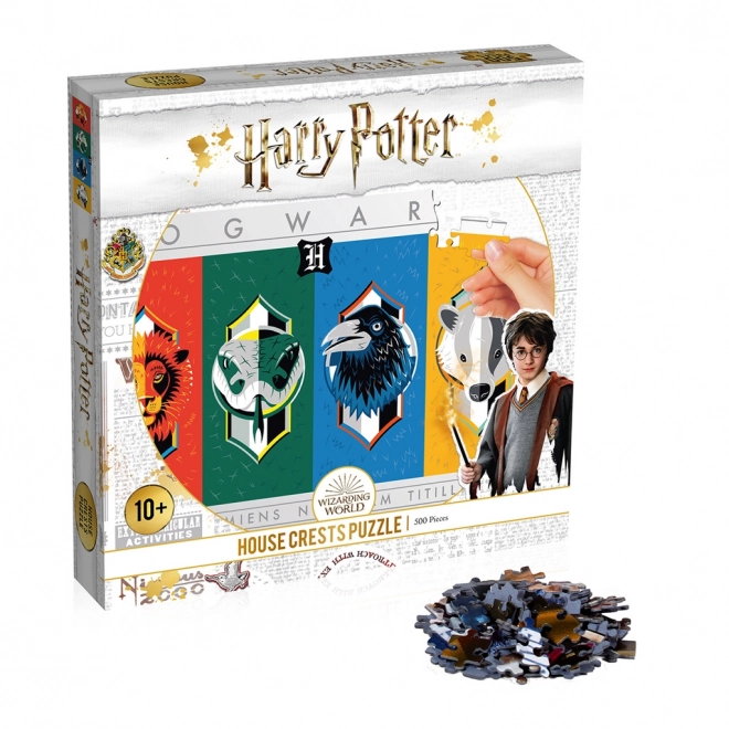 Harry Potter House Crest Puzzle 500 Pieces