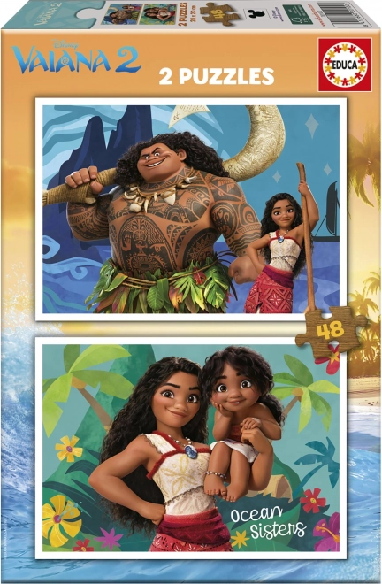 Vaiana 2 Puzzle Set by EDUCA