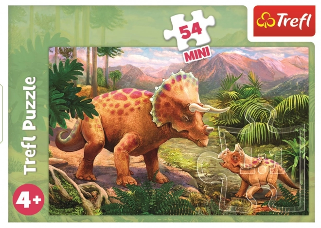 Trefl Mini Puzzle - Amazing Dinosaurs