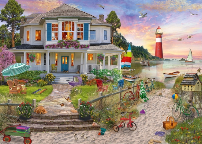 Beach House Puzzle 1000 Pieces