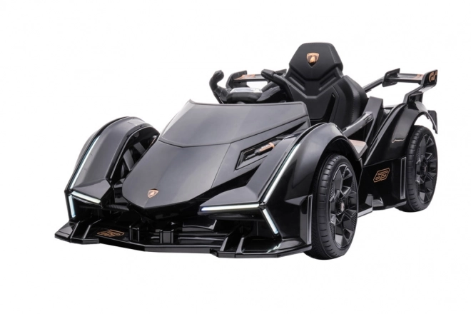 Battery-Powered Lamborghini GT Black Ride-On Car