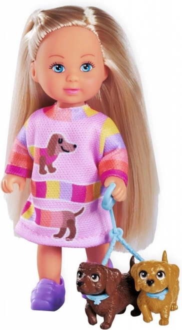 Evi Love Dog Walking Doll Set