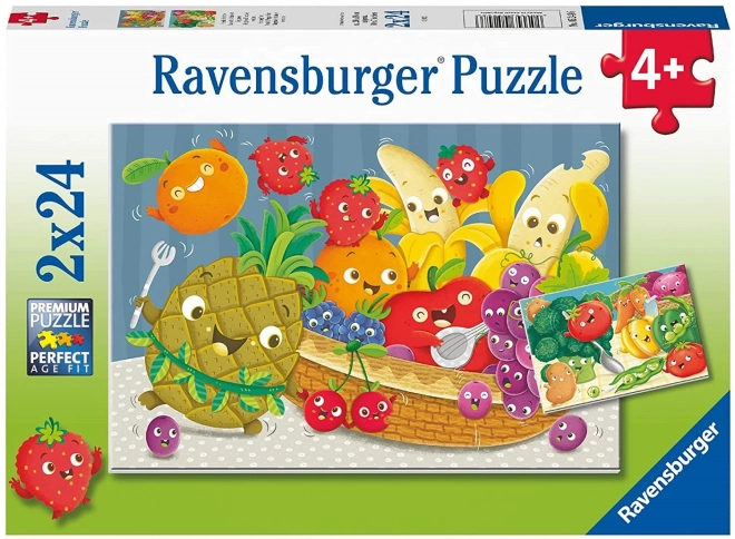 Ravensburger Cheeky Fruit Puzzle Set