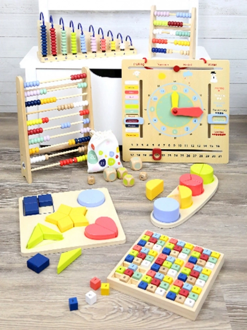 Wooden Counting Blocks