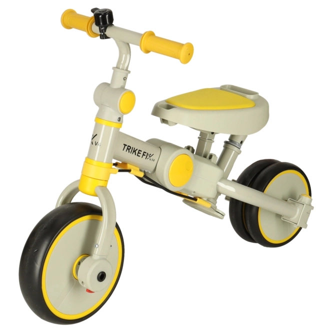 Yellow and Black Trike Fix V4 with Canopy – Yellow-grey