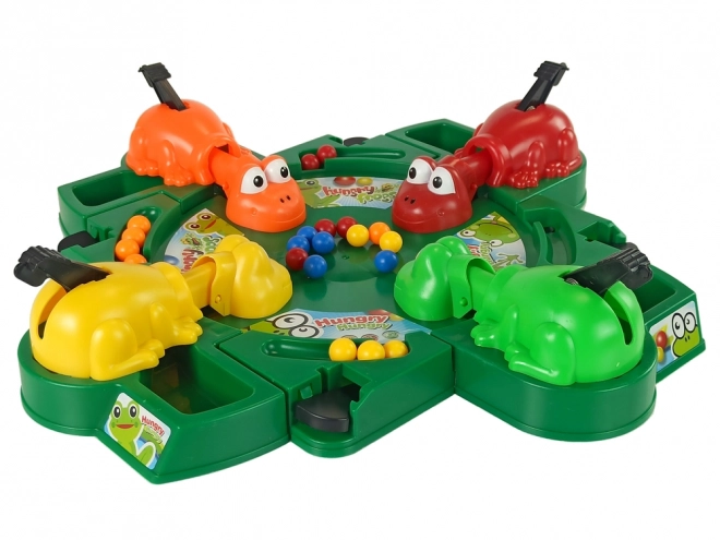 Hungry Frogs Dexterity Board Game