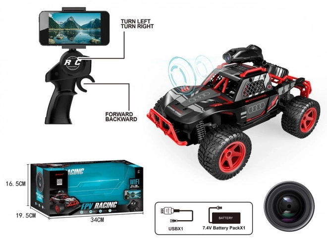 Racing RC Car with Camera