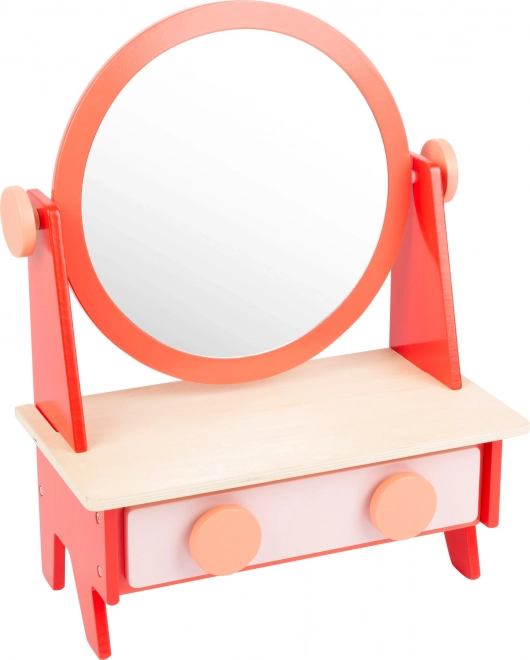 Small Foot Wooden Vanity Table Retro