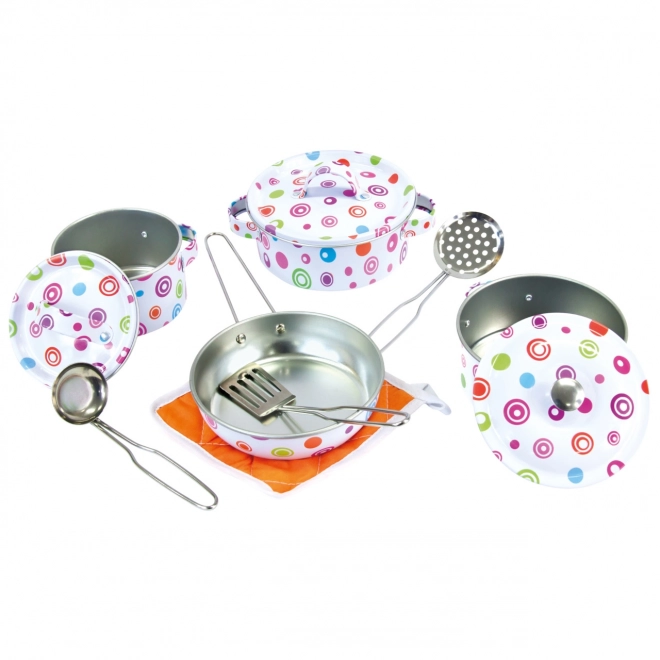 Bino Enamel Cookware Set for Girls