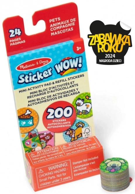 Animal Stickers with Mini Booklet