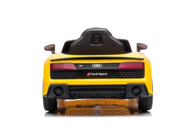 Electric Ride-On Car Audi R8 Yellow