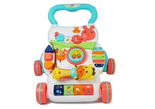 Educational Baby Walker with Interactive Microphone