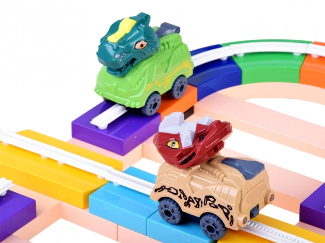 Dinosaur Car Track Set