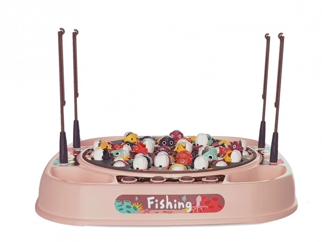 Fishing Game Set Dexterity Pink Edition