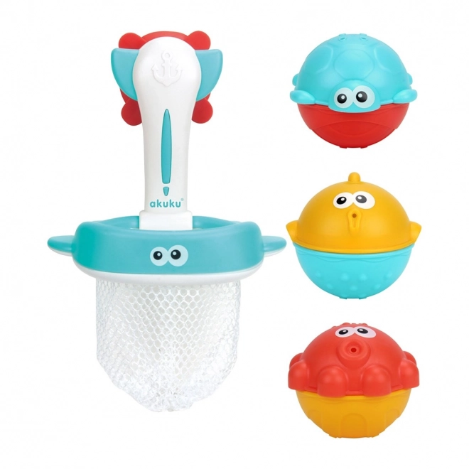 Fun Bath Toys with Net