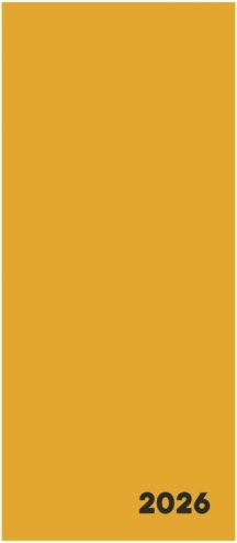 Monthly Diary 2026 VERDE Mustard