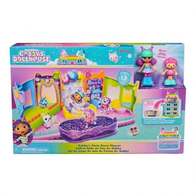 Gabby's Magic House Party Room Playset