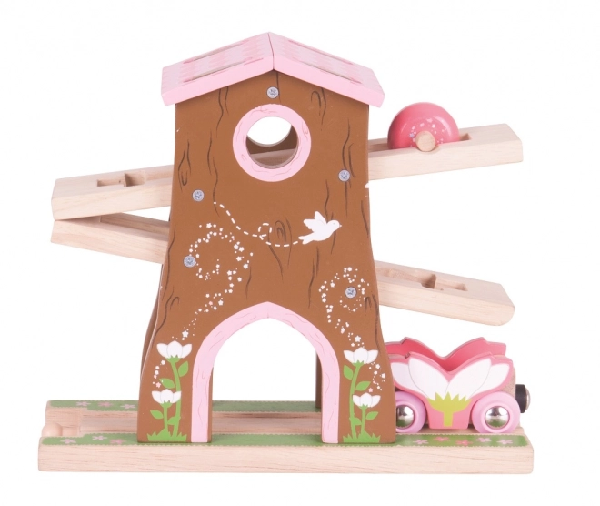 Fairy Treehouse Railway Set by Bigjigs Rail