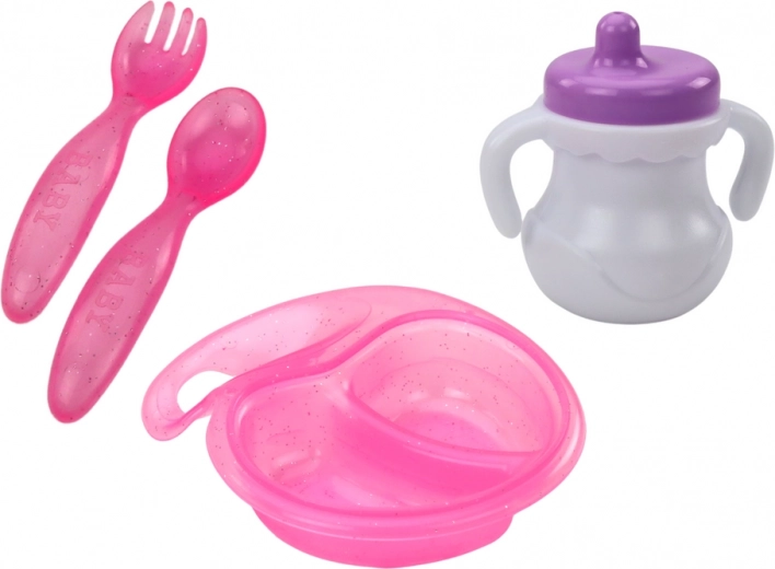 Set de vaisselle pratique pour petites mains