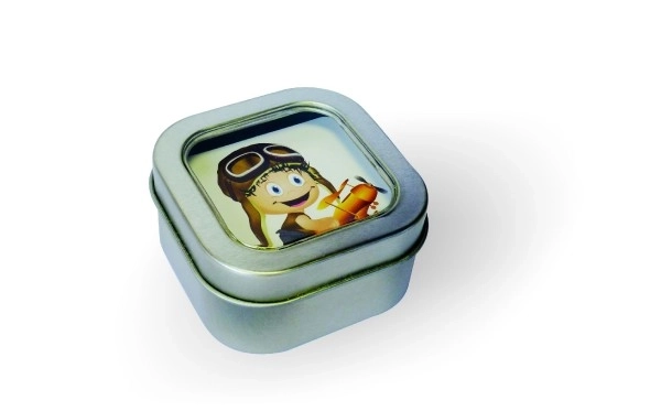 Children's Waterproof Memory Game 64 Cards In Tin Box