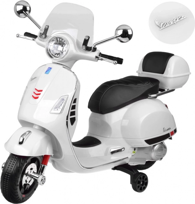 Elektrische scooter Vespa GTS Super voor kinderen – Bílá