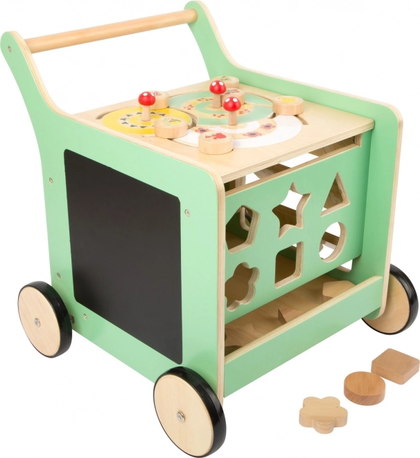 Small Foot Activity Walker with Wooden Cube Toy