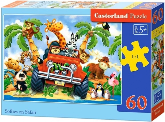 Softies on Safari Children's Puzzle