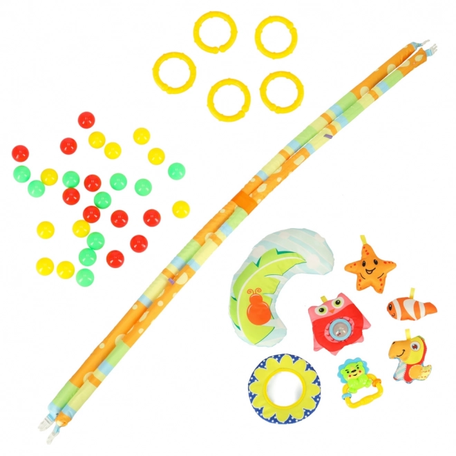 Educational Baby Play Mat with Playpen and Toys