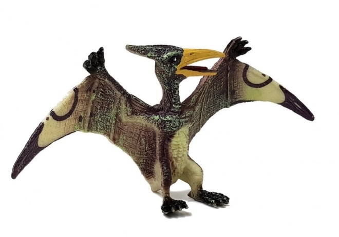 Dinosaur Figurine Set: Stegosaurus and Pteranodon