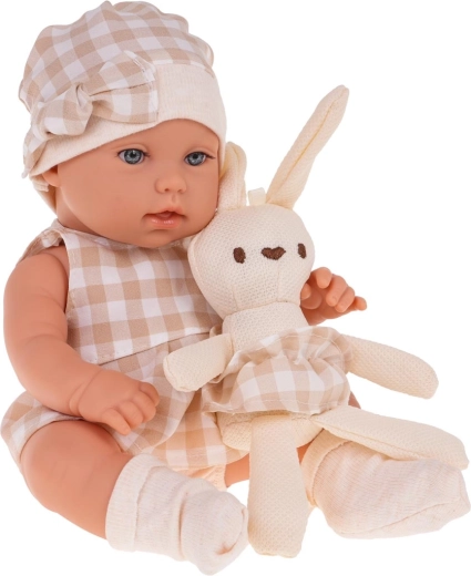 Schattig pluchen konijntje als beste vriendje