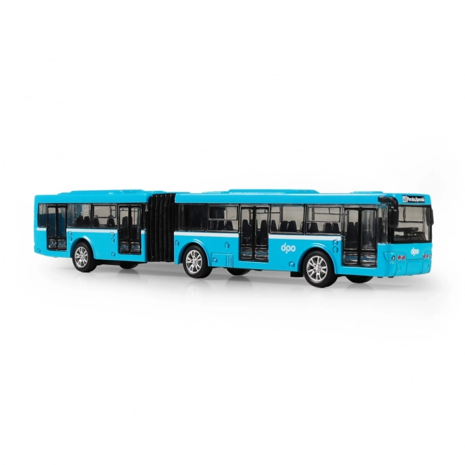 Metal Articulated Bus DPO Ostrava Blue