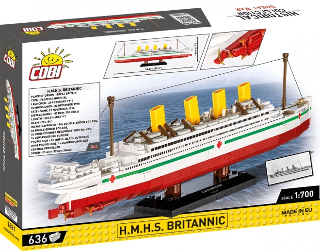 Cobi H.M.H.S. Britannic Building Set