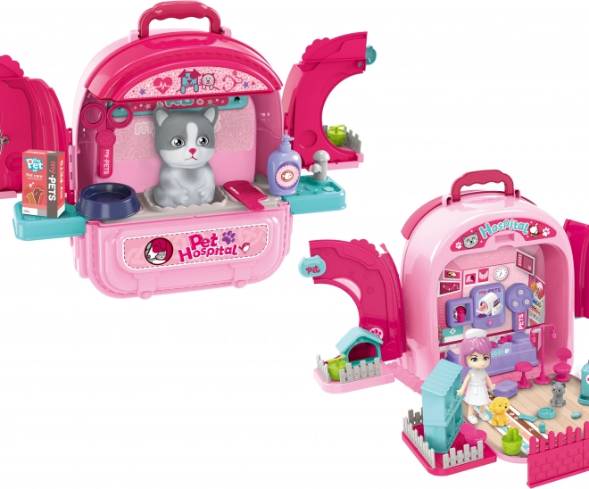 Pet Hospital in a Backpack for Cats