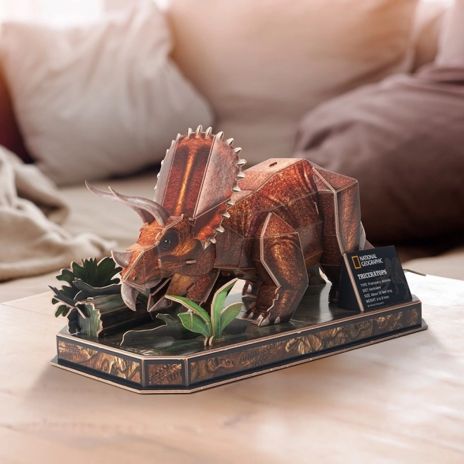 3D Puzzle National Geographic Triceratops