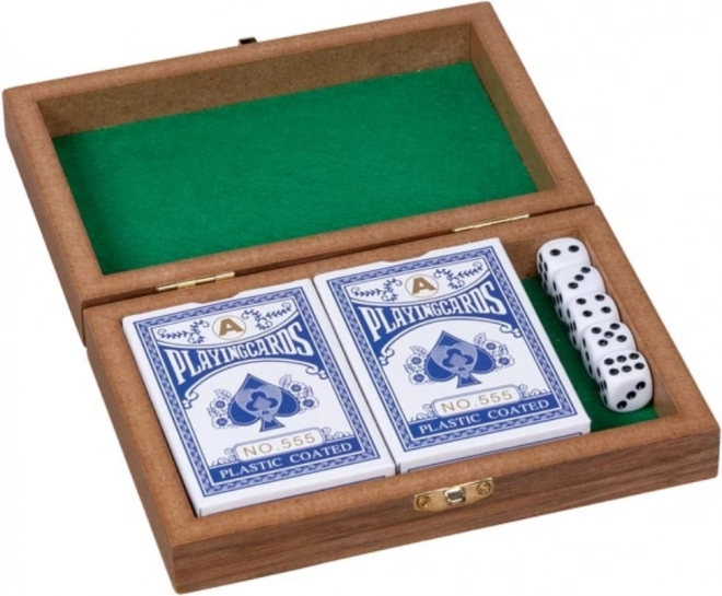 Game Box for Cards and Dice